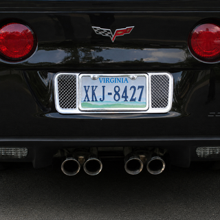 Example photo of a license plate