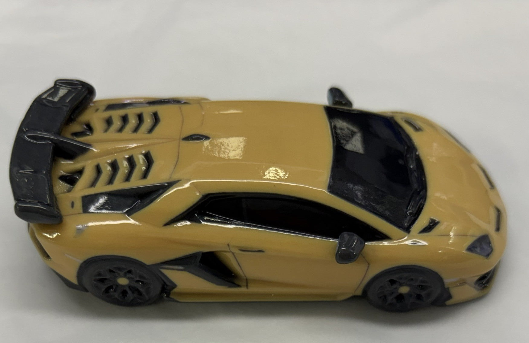 Yellow Lamborghini replica